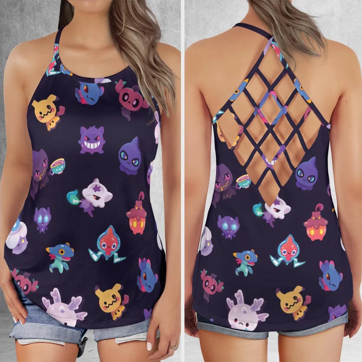 Criss Cross Tank Top - 9QKZLB4H