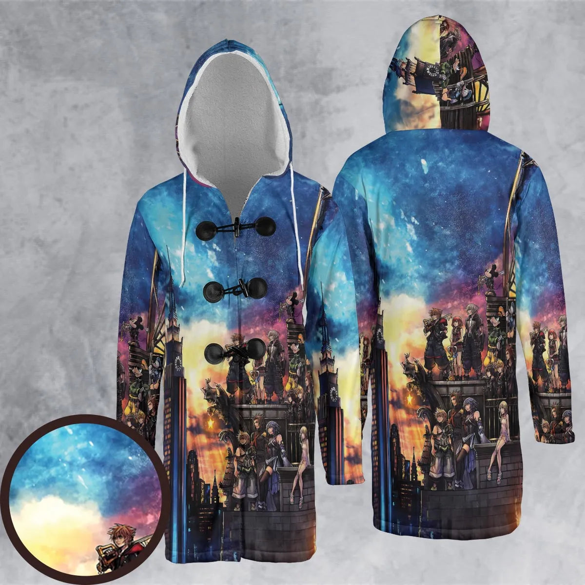 Hooded Cloak Coat - LX36LTN3