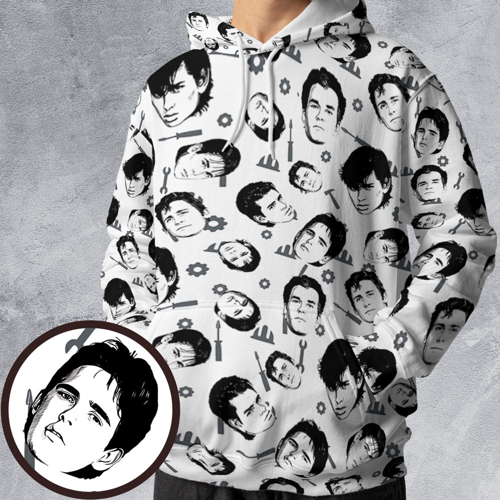 All-over Print Hoodie - PAAZDAS4 -  - 1