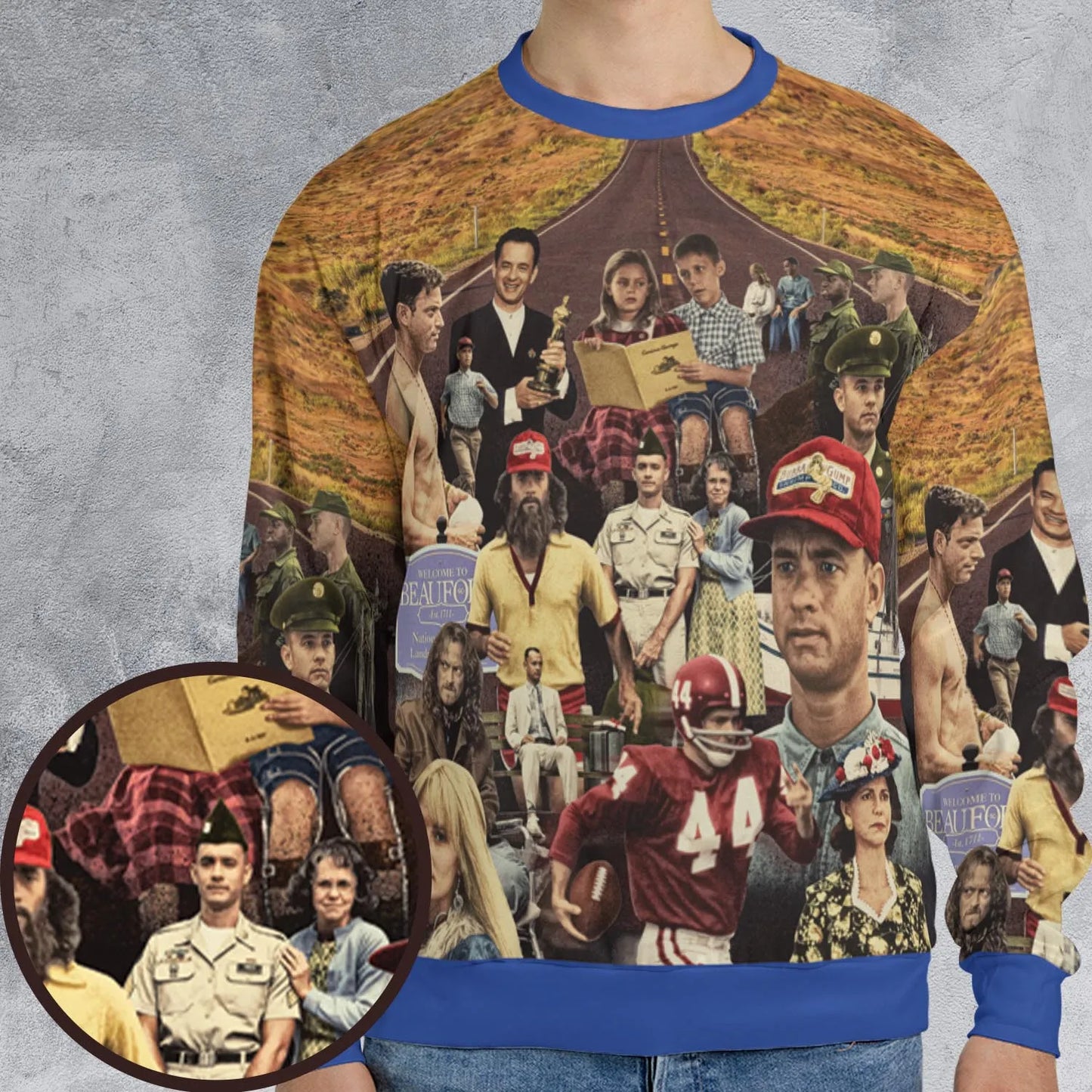 All-over Print Sweatshirt - E51BL5AA