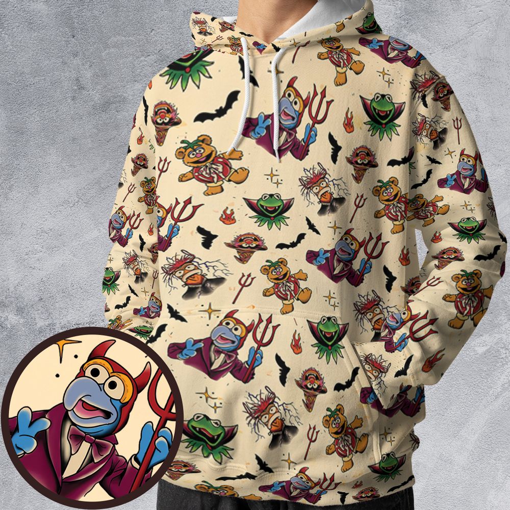 All-over Print Hoodie - SZFCM8SC -  - 1