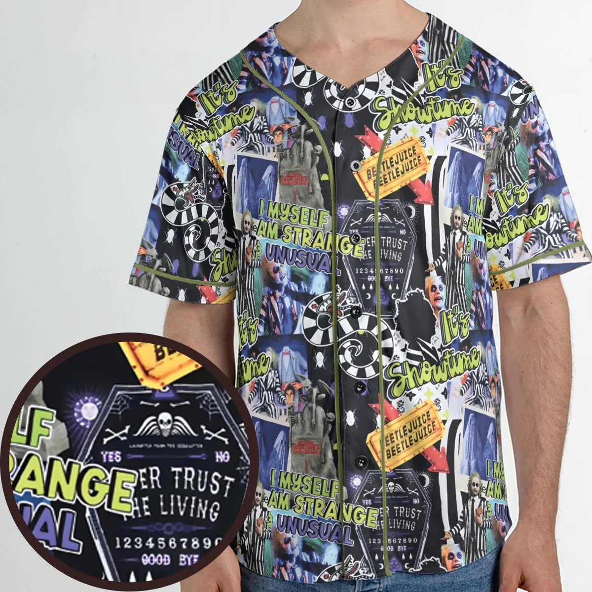 Unisex Baseball Jersey - ZB483J1M