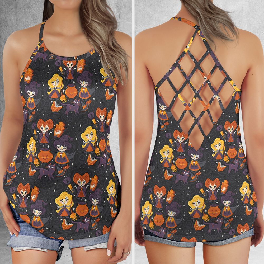 Criss Cross Tank Top - K1B4ML4W -  - 1