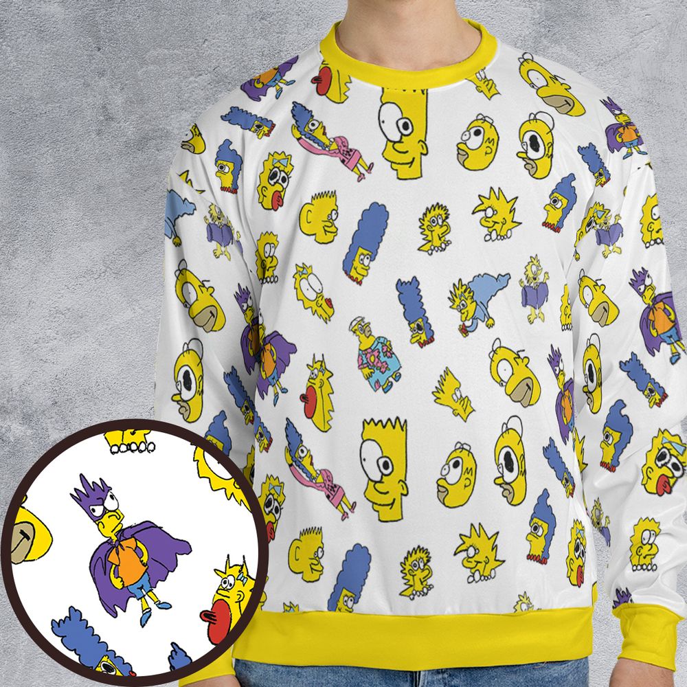 All-over Print Sweatshirt - L89TP857 -  - 1