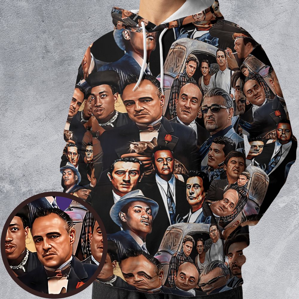 All-over Print Hoodie - YRXCFBHU -  - 1