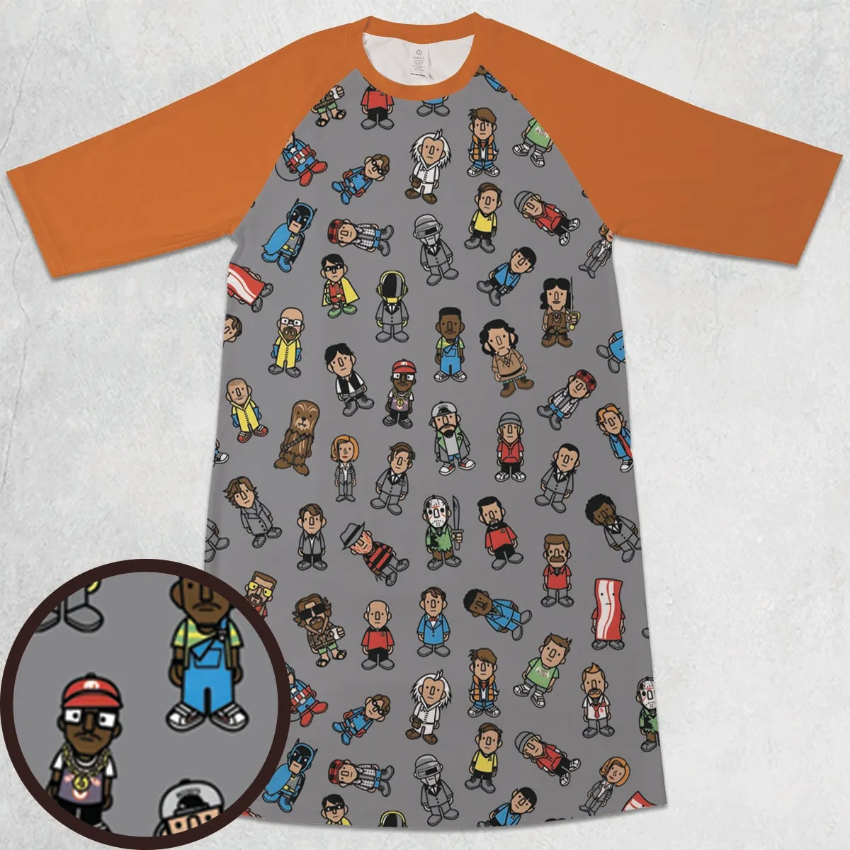 3/4 Sleeve Raglan Dress - RFEJQNXA