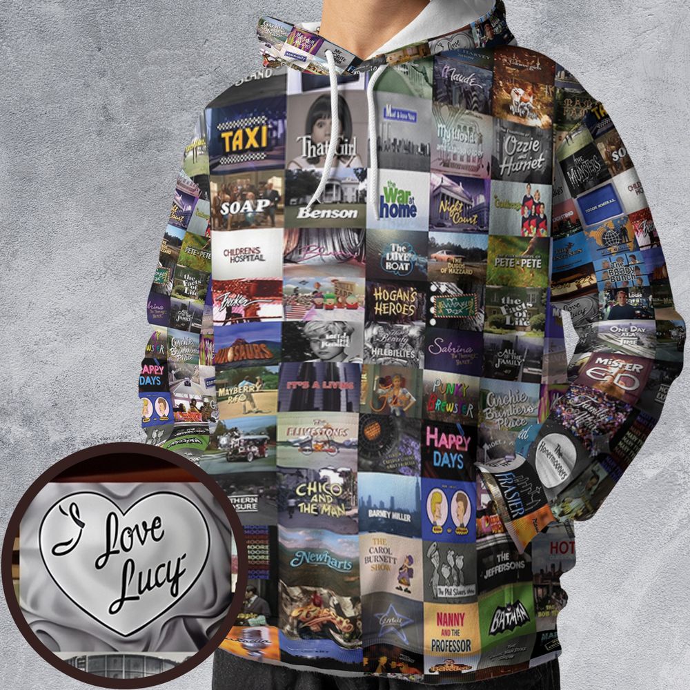 All-over Print Hoodie - F69C7H71 -  - 1