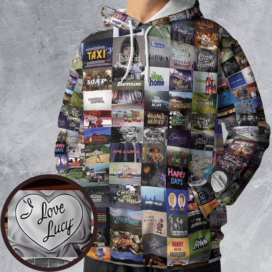 All-over Print Hoodie - F69C7H71 -  - 1