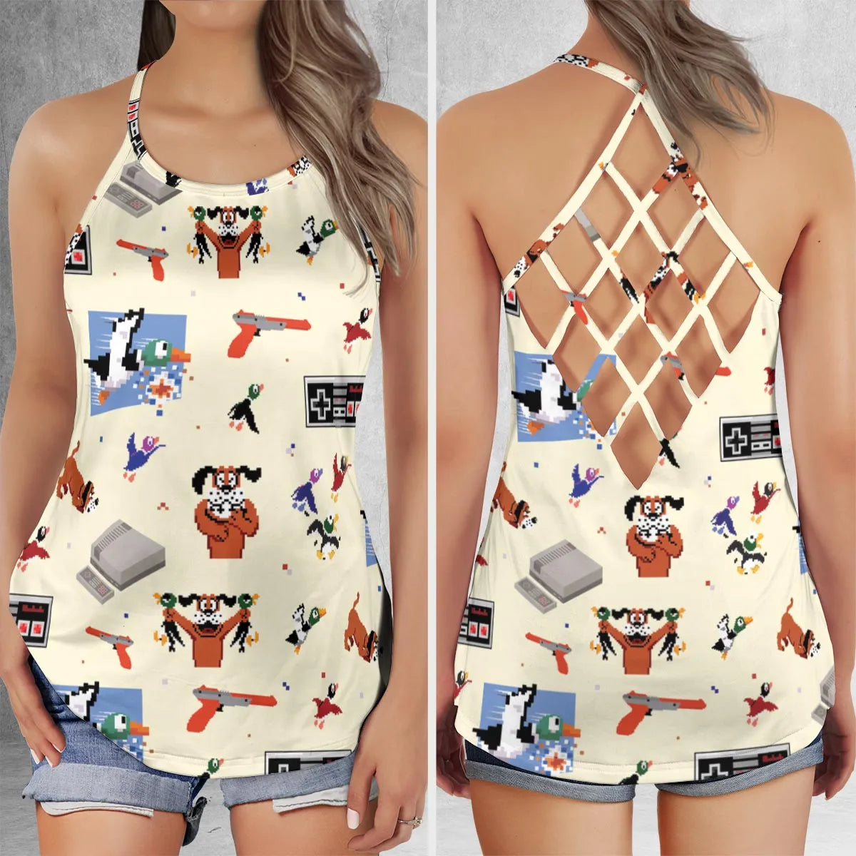 Criss Cross Tank Top - 9524G8KQ