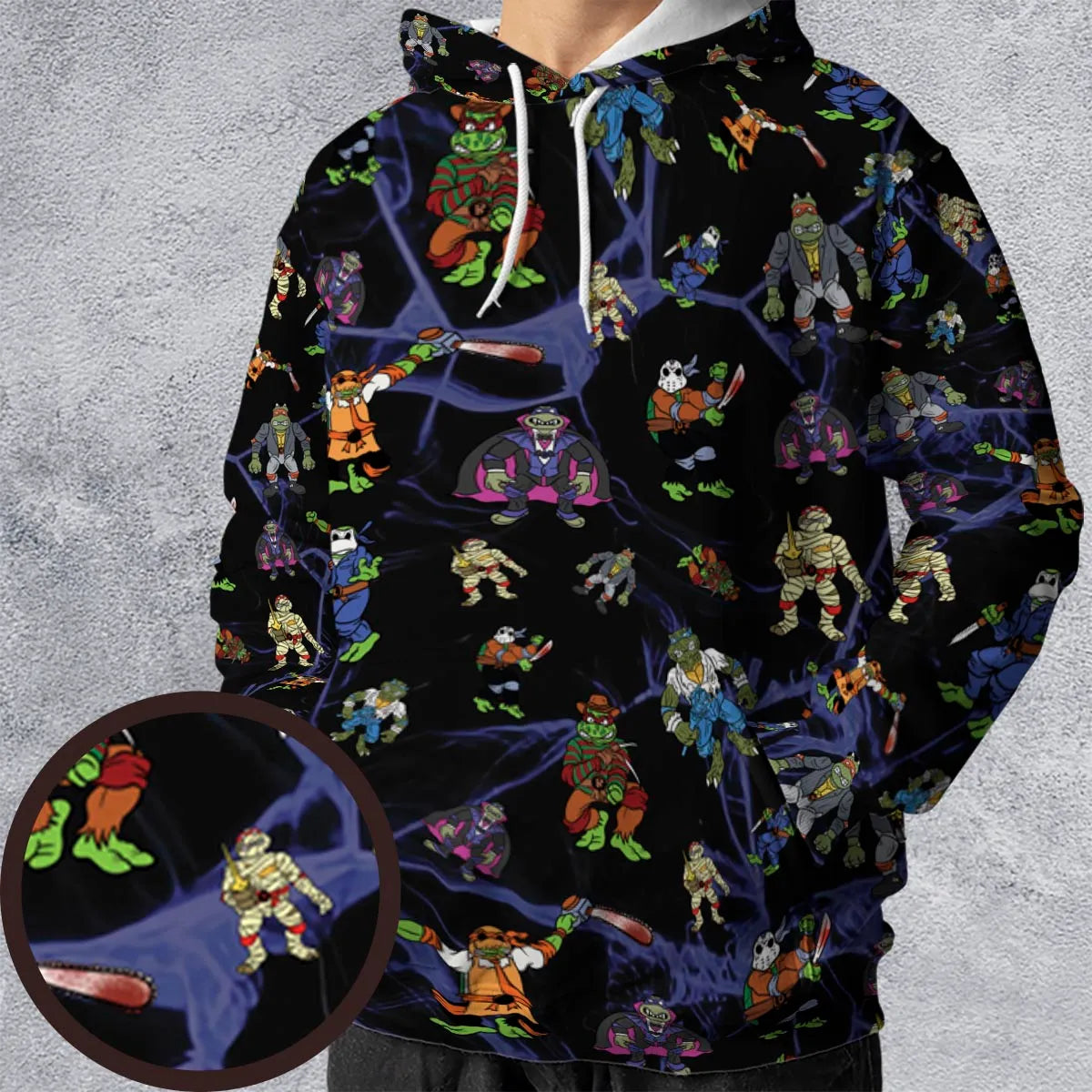 All-over Print Hoodie - LEPXLU9K
