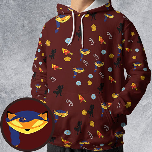 All-over Print Hoodie - 7MU81CLK -  - 1