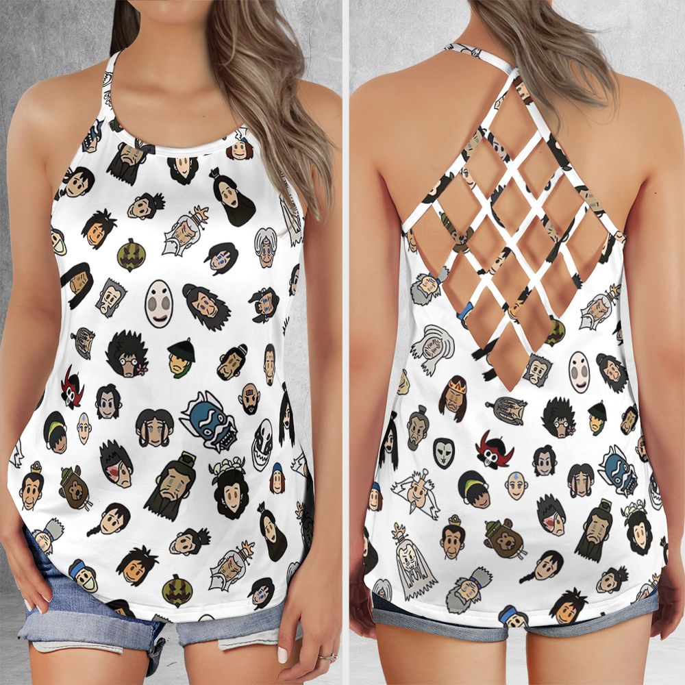 Criss Cross Tank Top - VXNLFGNR -  - 1