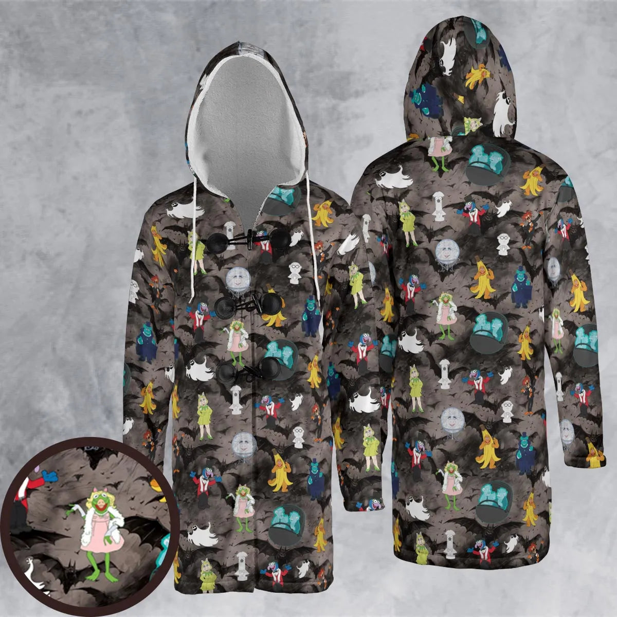 Hooded Cloak Coat - 1BZAN3MQ