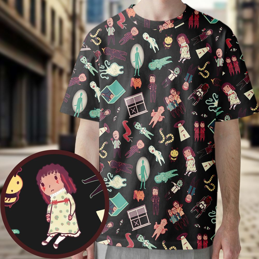 All-Over Print Unisex T-Shirt - TX1MP46X -  - 1