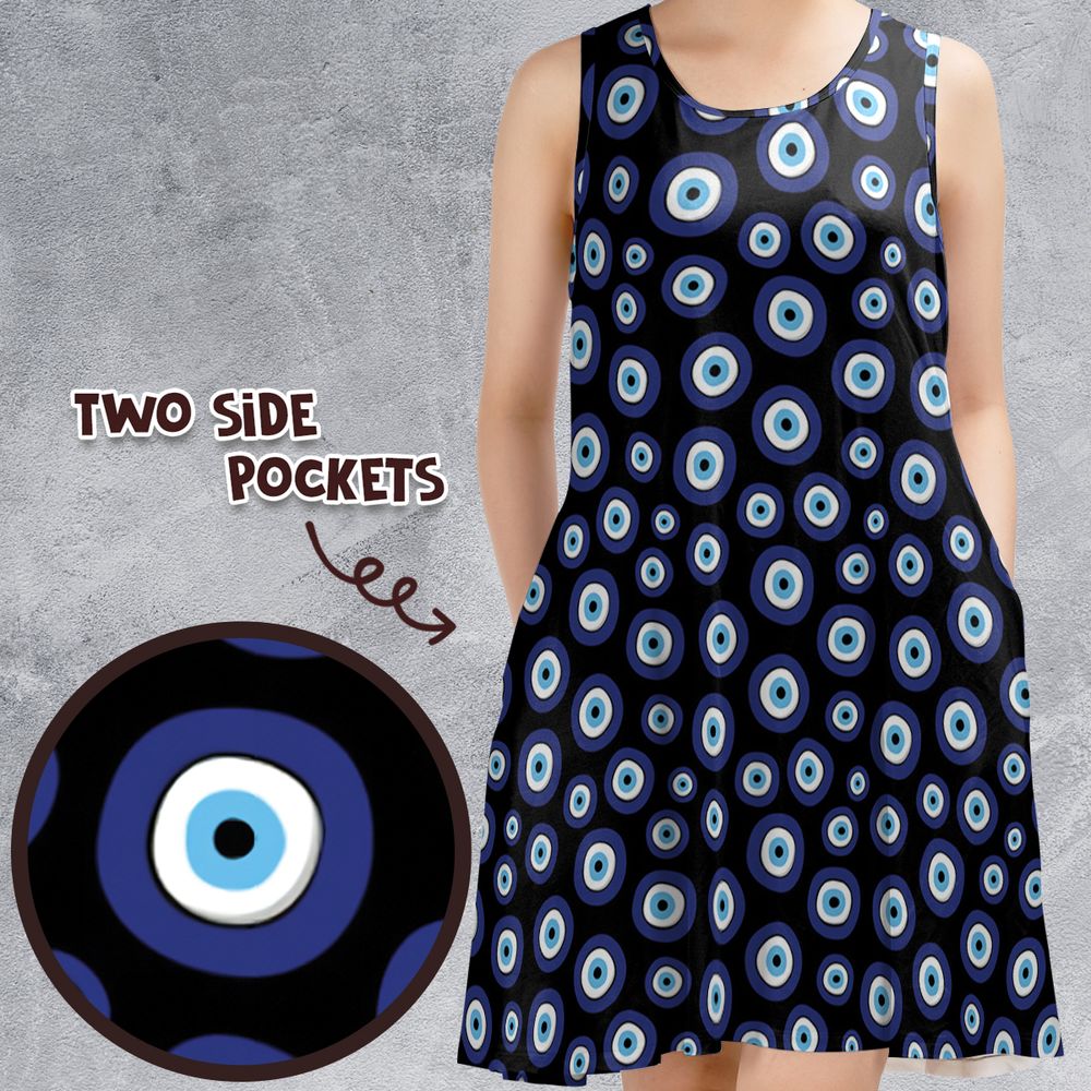 Greek Evil Eye Pattern -  - 1