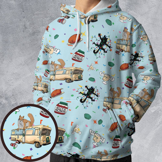 All-over Print Hoodie - BJ293LH4 -  - 1