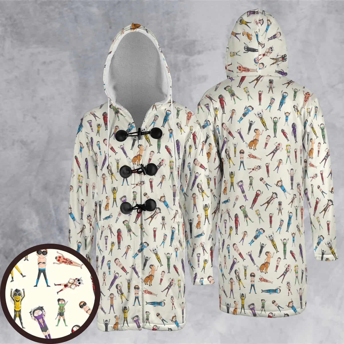 Hooded Cloak Coat - ADV77TJL