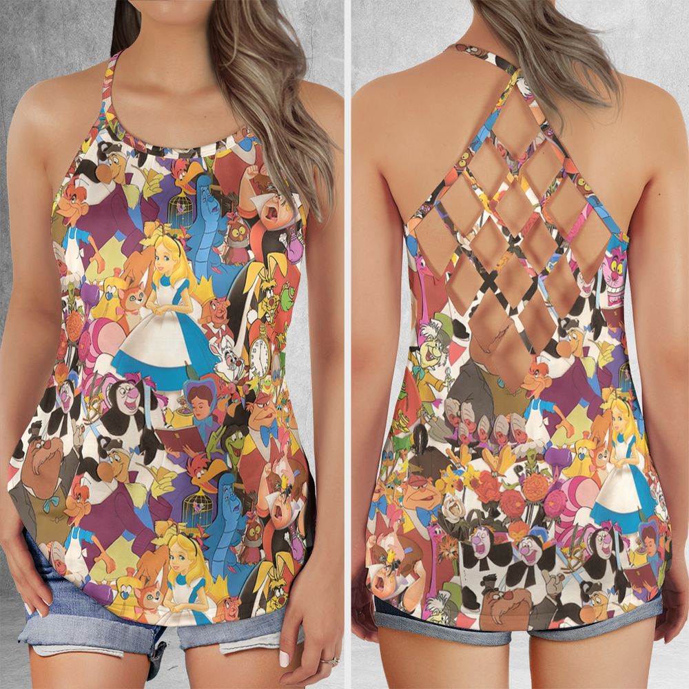 Criss Cross Tank Top - UZB5JEVP -  - 1