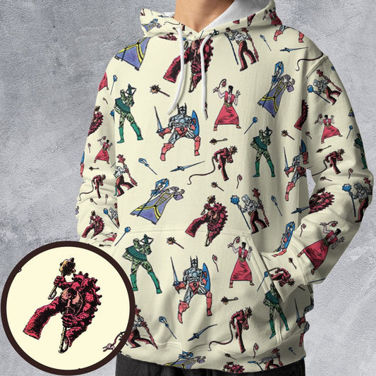 All-over Print Hoodie - EJFXQAE4 -  - 1