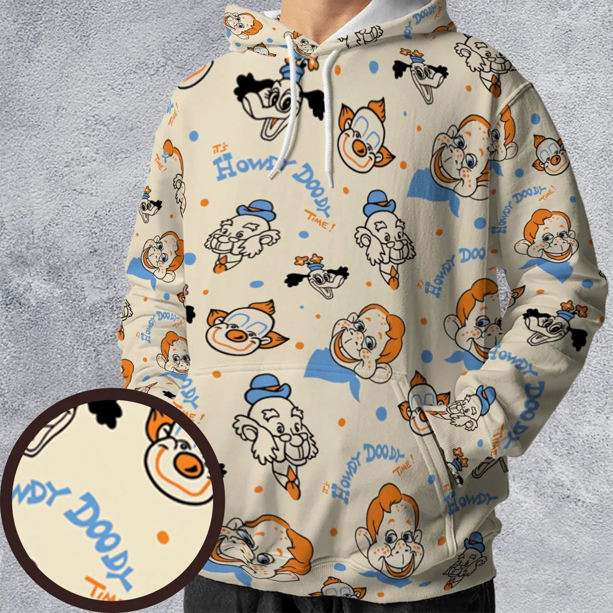 All-over Print Hoodie - N6JL69PB