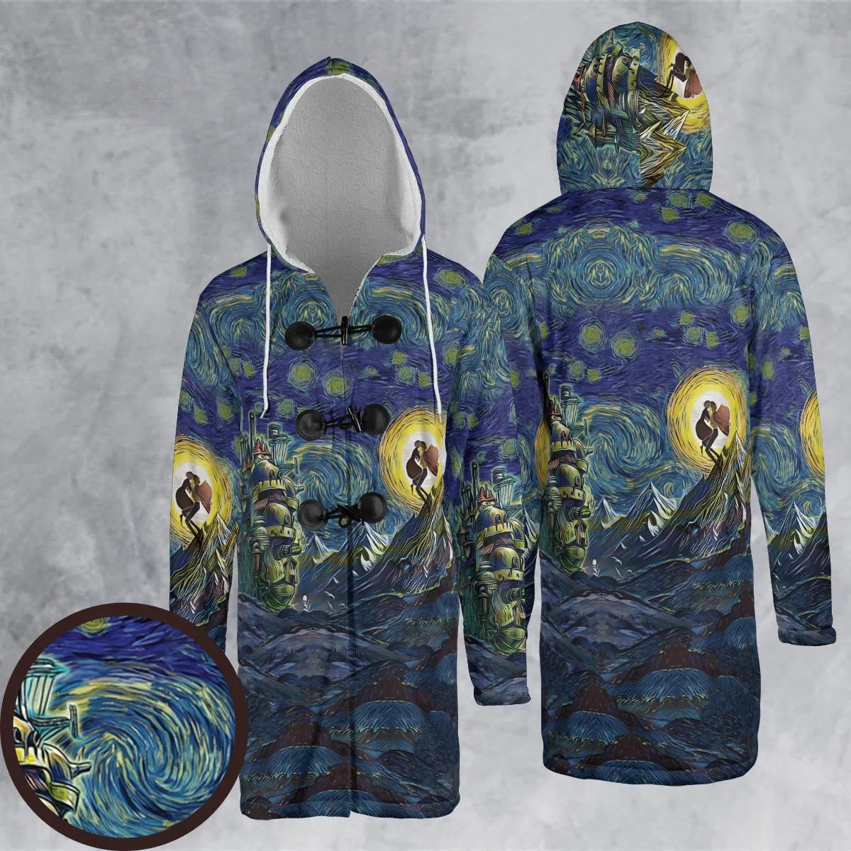 Hooded Cloak Coat - CG3SV9XB