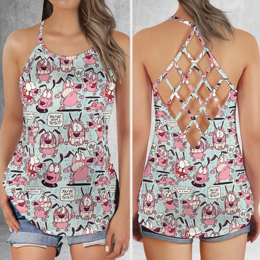 Criss Cross Tank Top - 5B3A4Z5L -  - 1