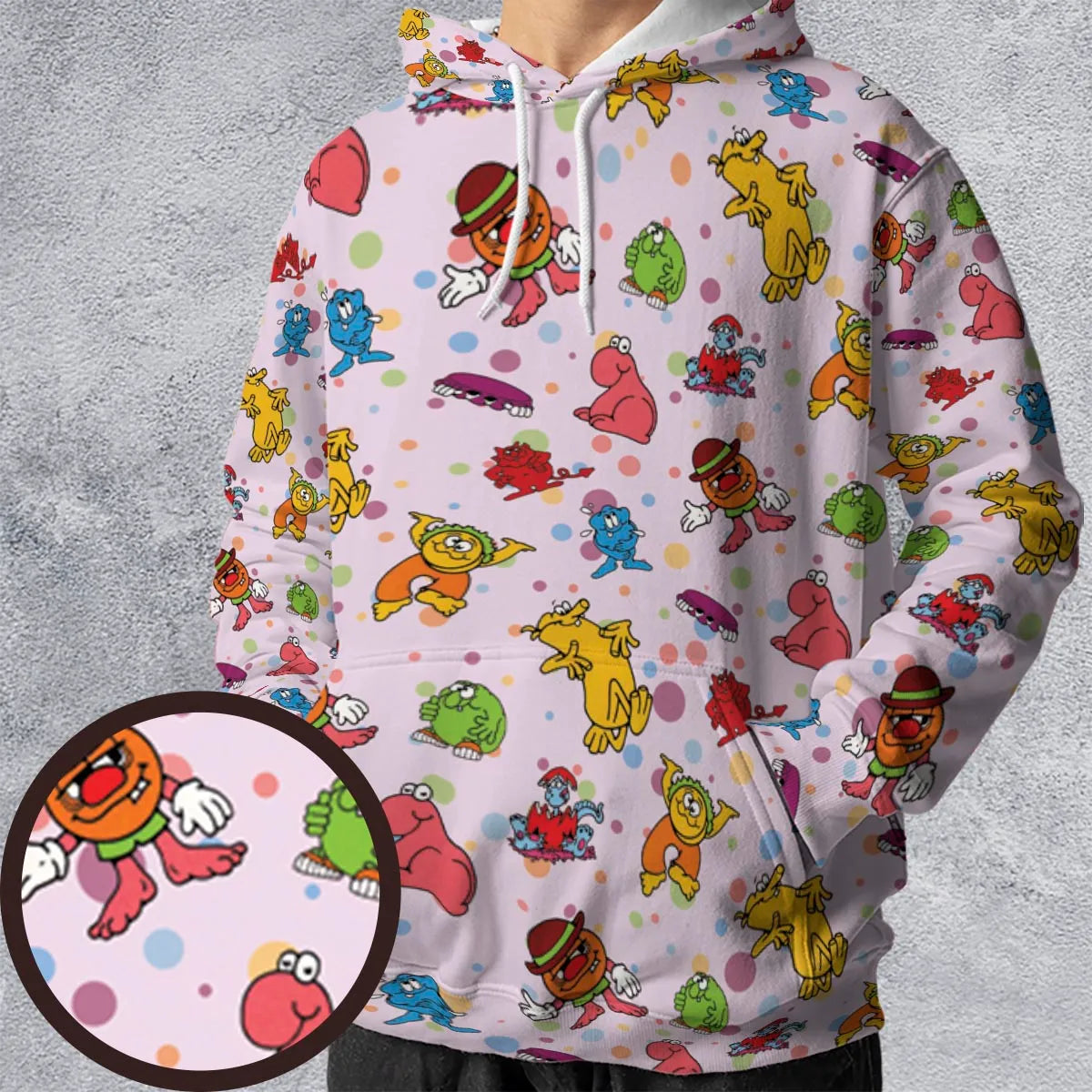 All-over Print Hoodie - W8XH6MM3