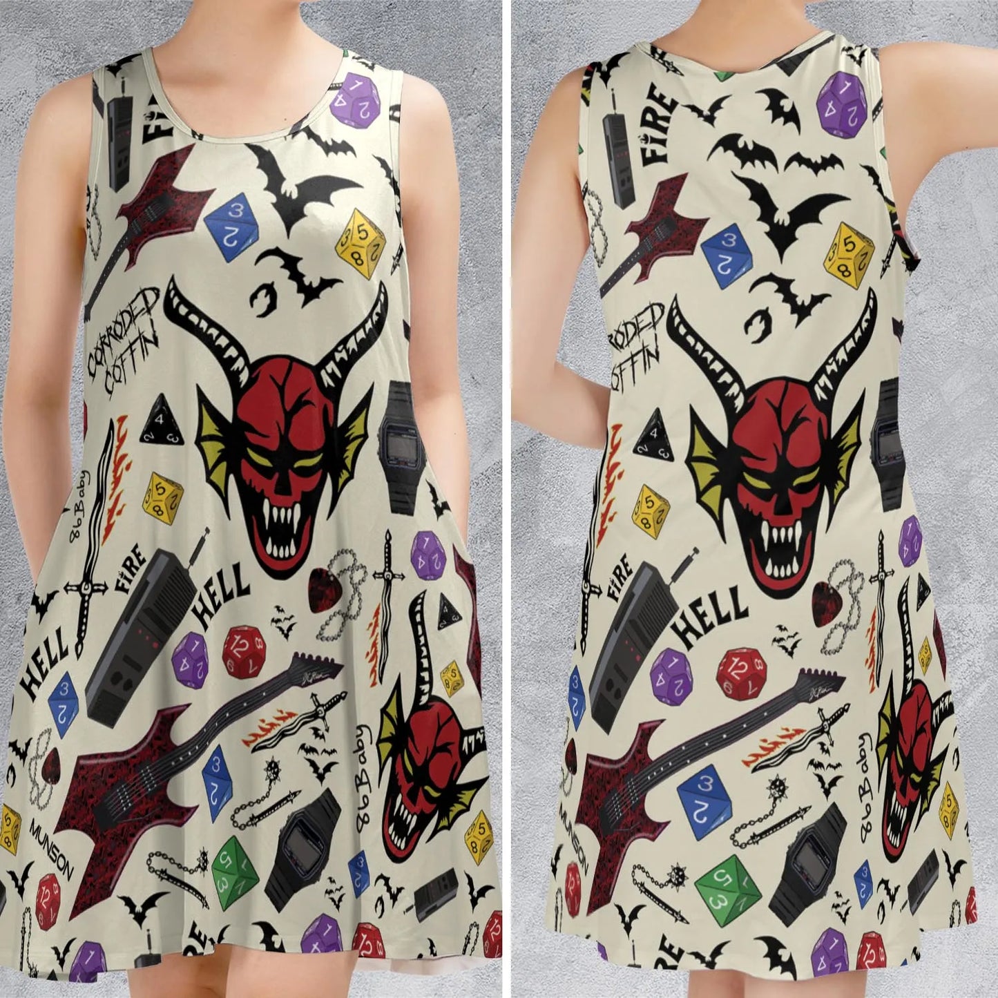 Sleeveless Dress - TQHT8HTD