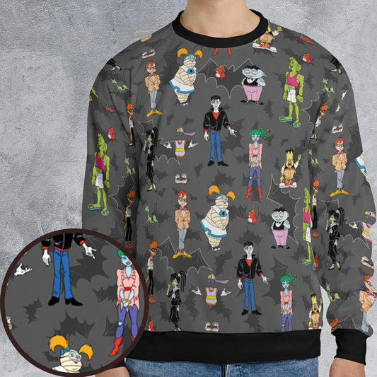 All-over Print Sweatshirt - 5P9EZZQK