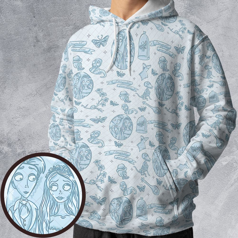 All-over Print Hoodie - HDEWH49D -  - 1