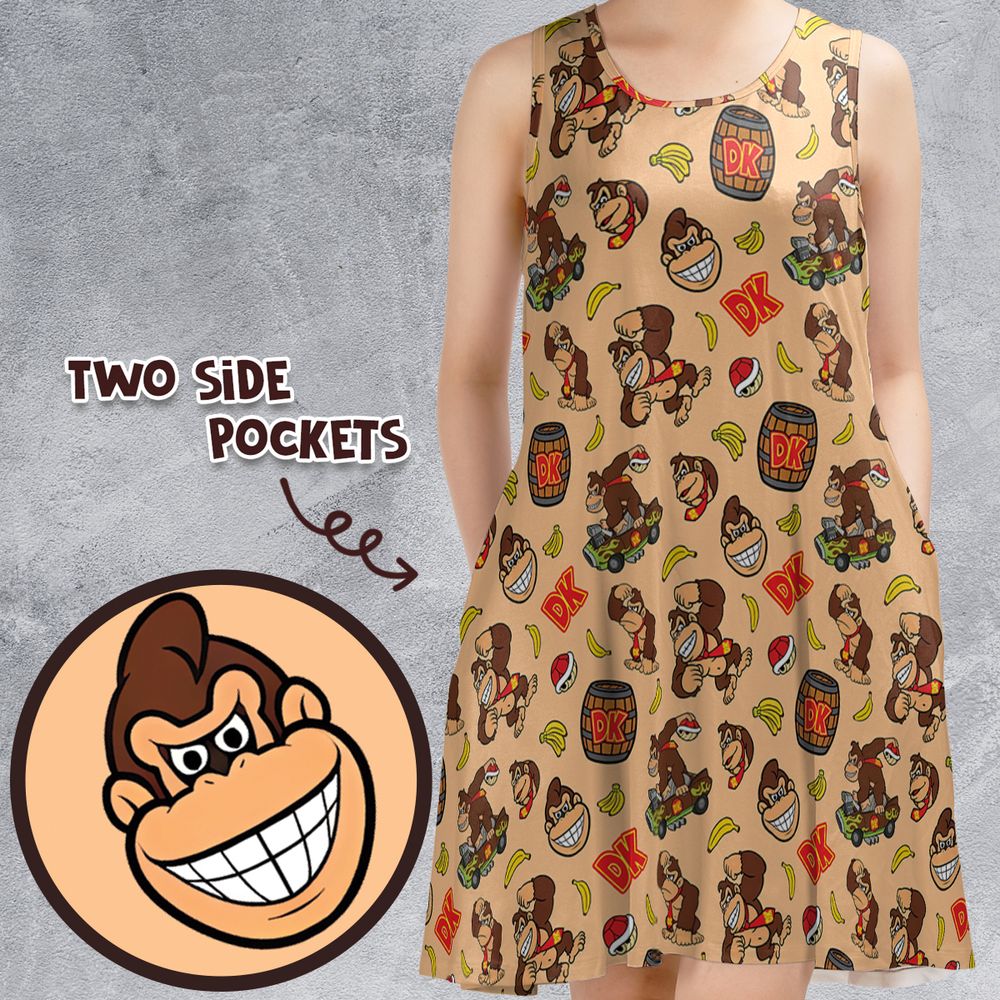 Sleeveless Dress - 6HNRZ22L -  - 1