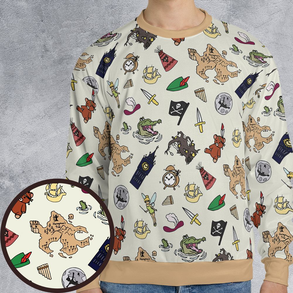 All-over Print Sweatshirt - QS8MQLWE -  - 1
