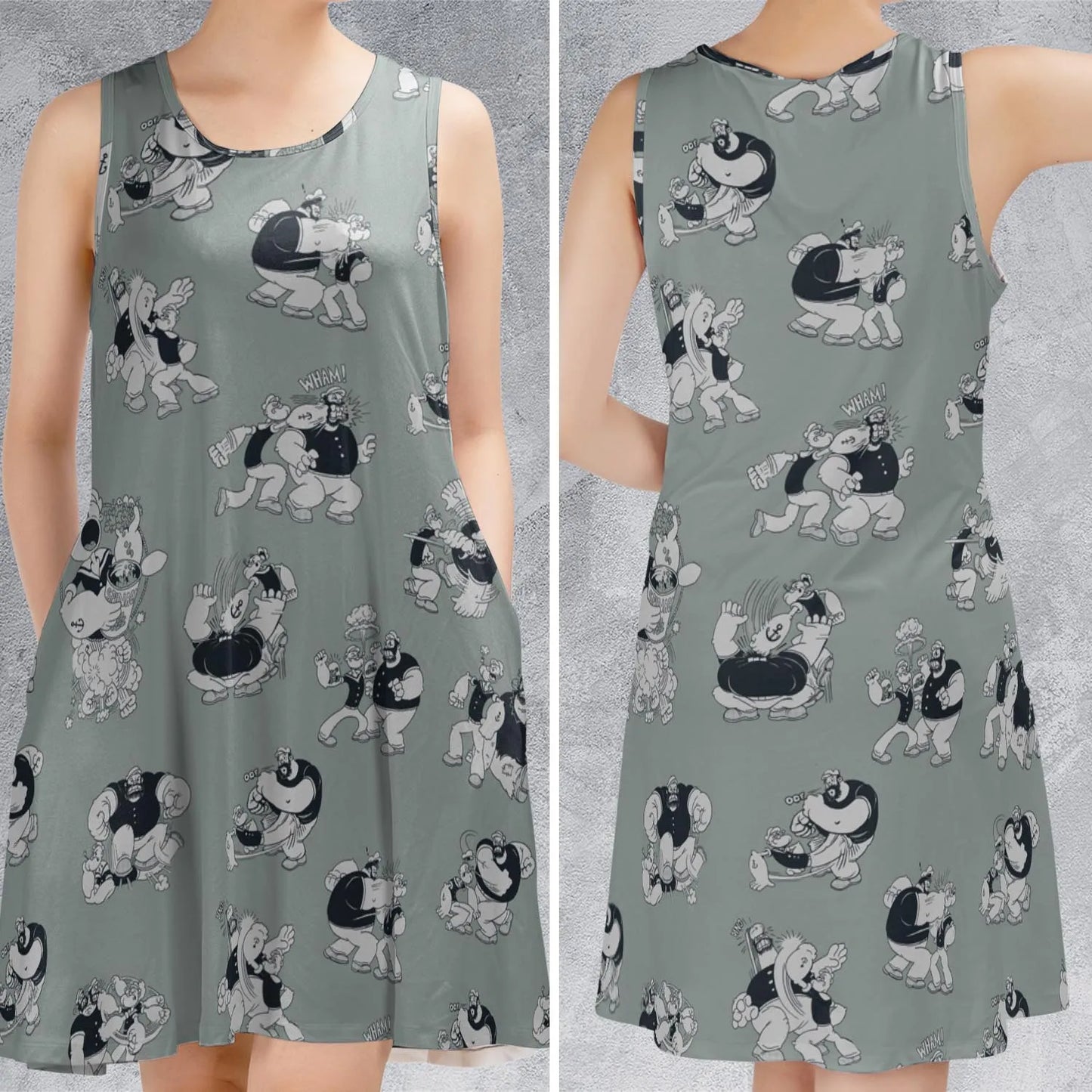 Sleeveless Dress - EZ2UPQPG