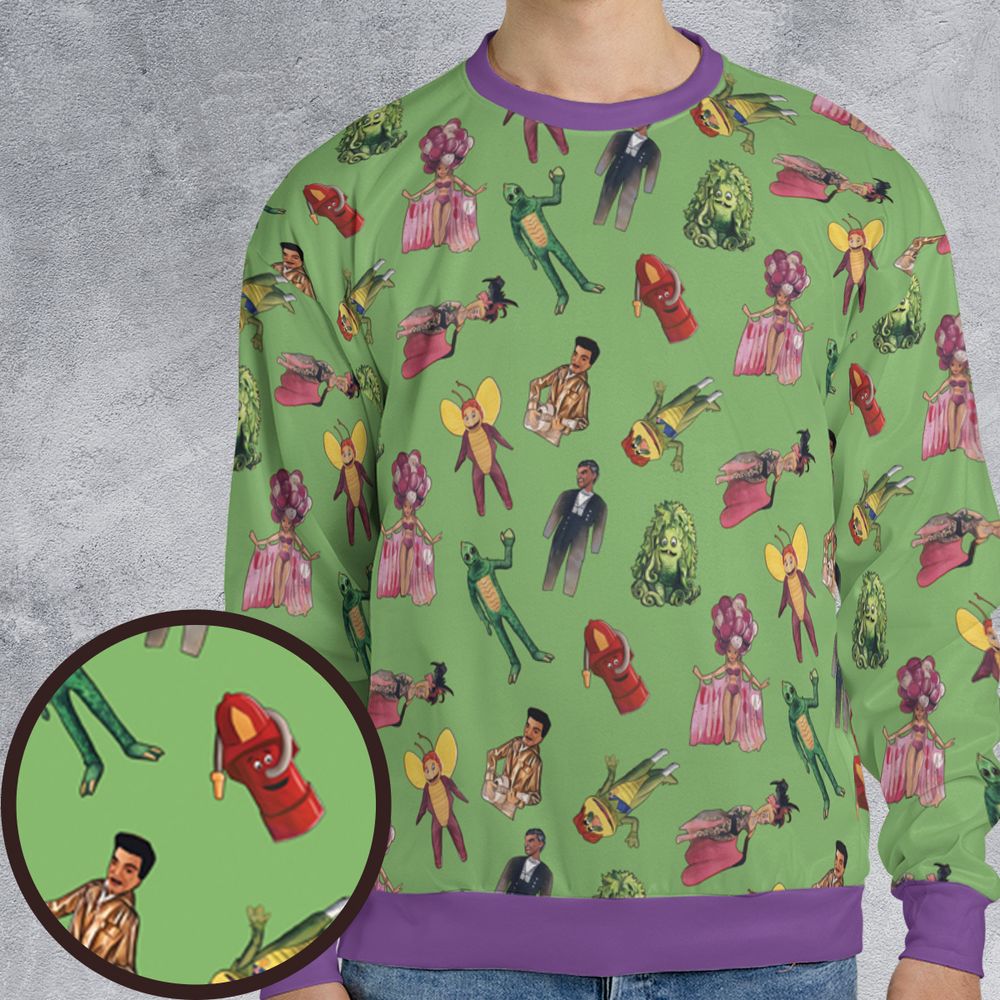 All-over Print Sweatshirt - UWHVKP5M -  - 1