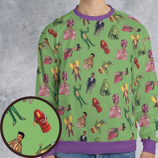 All-over Print Sweatshirt - UWHVKP5M -  - 1