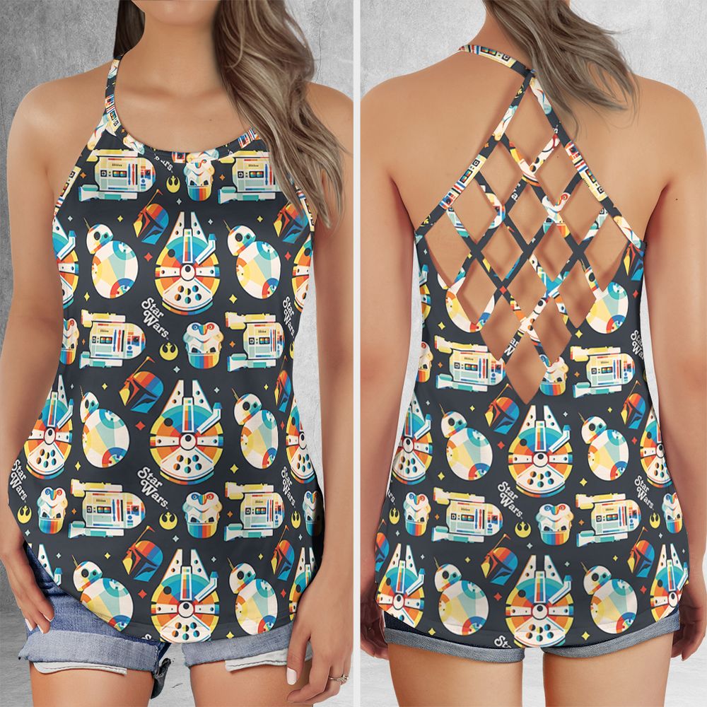 Criss Cross Tank Top - 1SZND2TL -  - 1