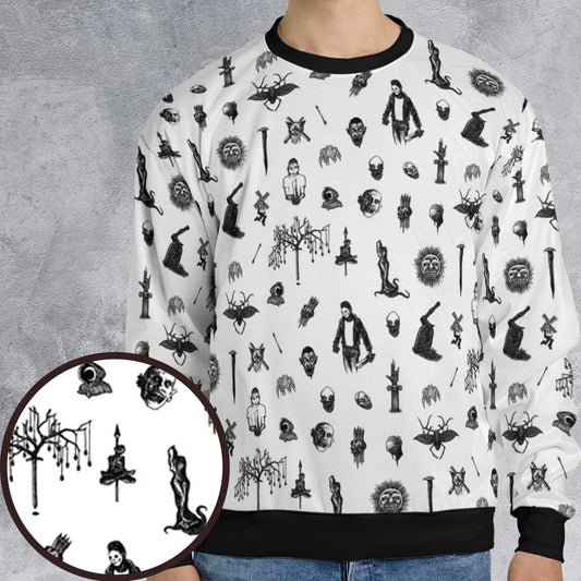 All-over Print Sweatshirt - JWJRFSQG