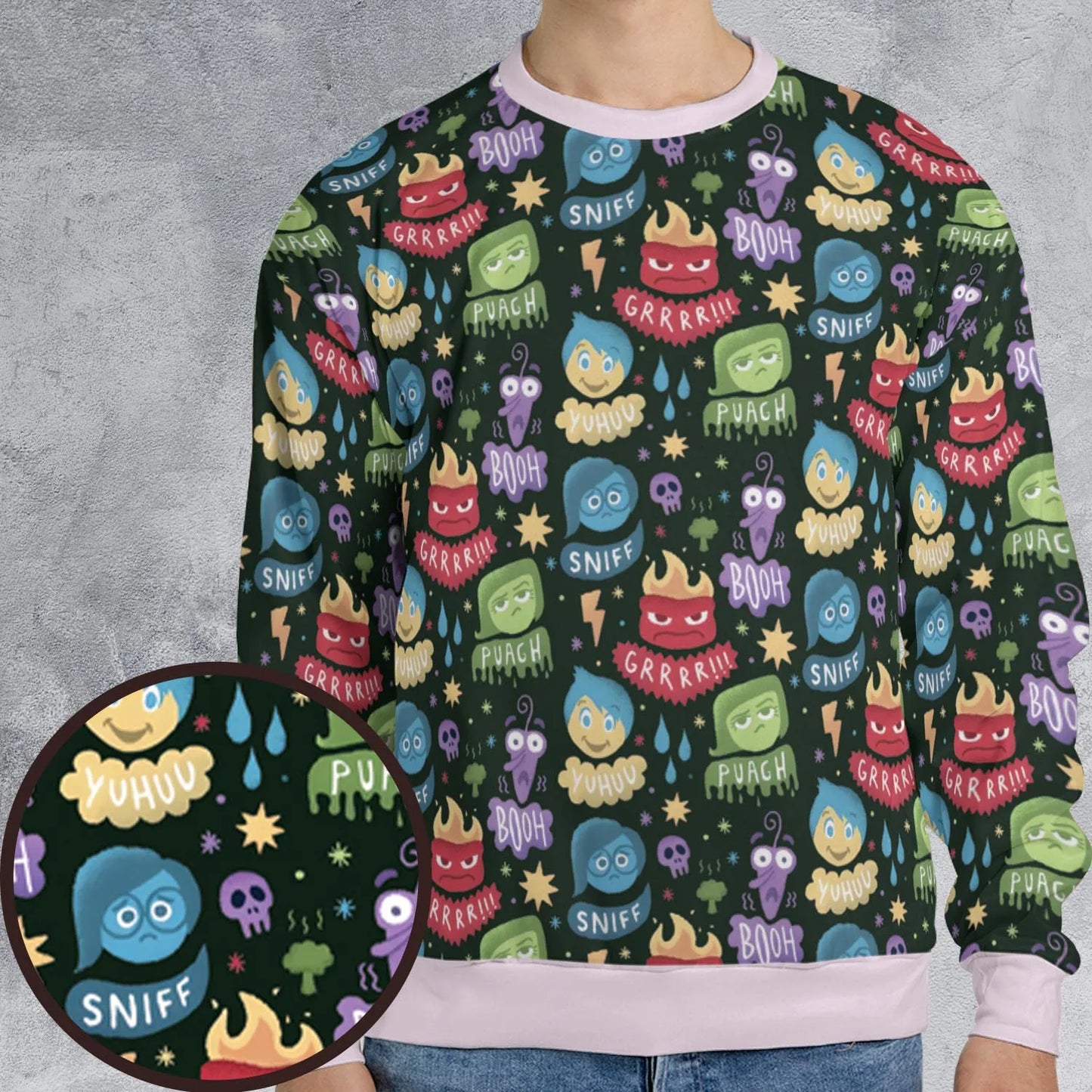All-over Print Sweatshirt - 82EW6XGL