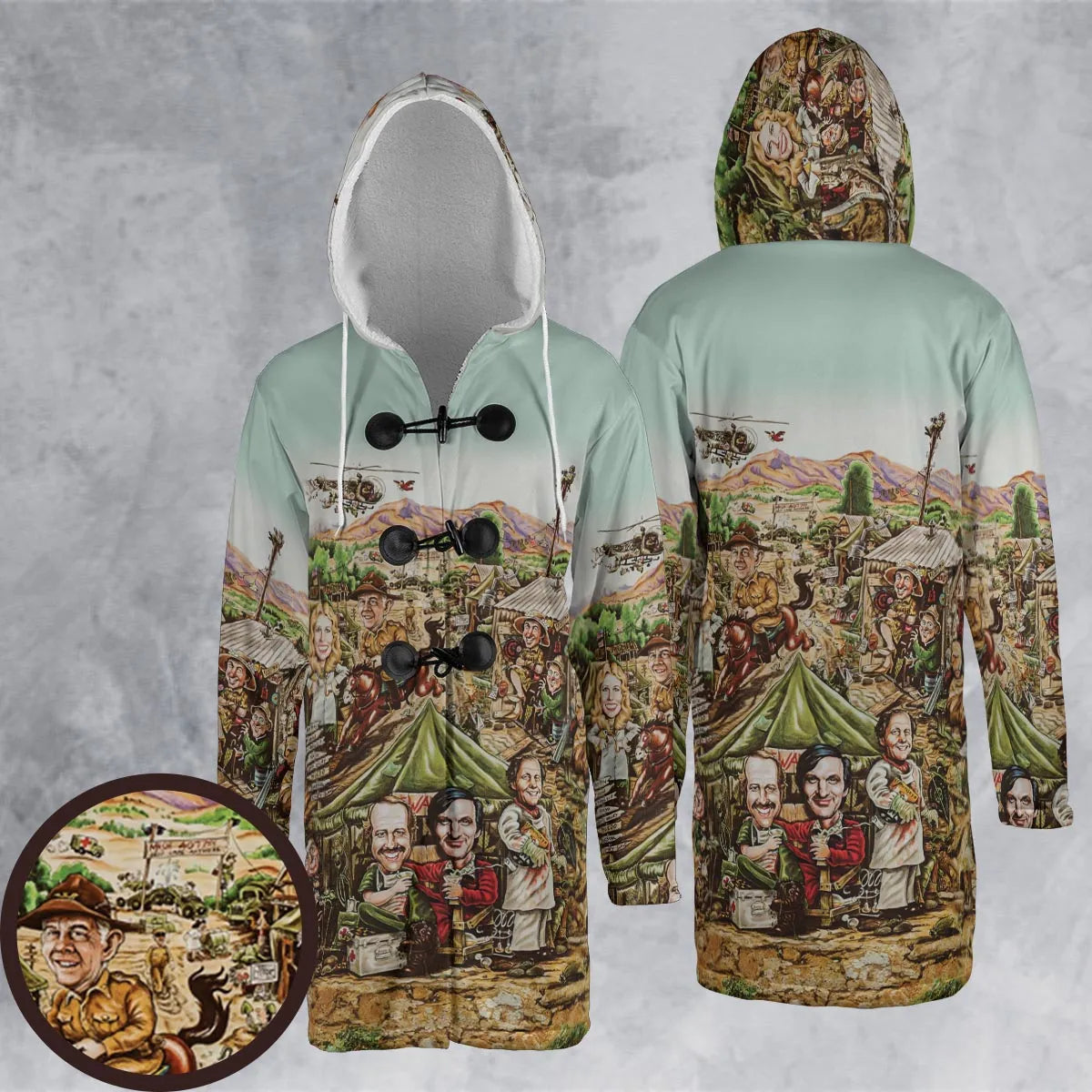 Hooded Cloak Coat - FRTZ2GUU