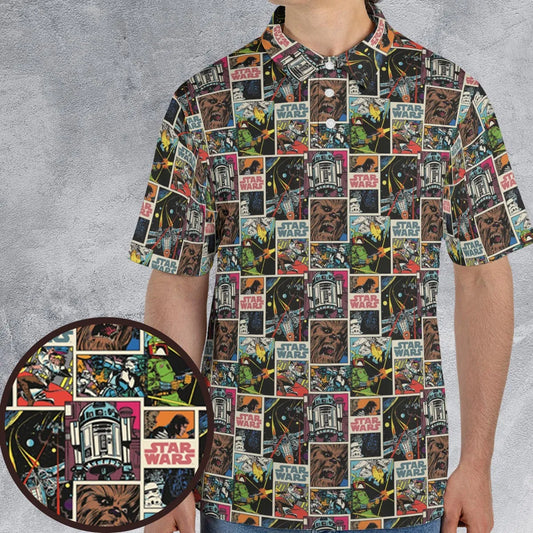 AOP Men/Women Polo Shirt - UEPHE8GY