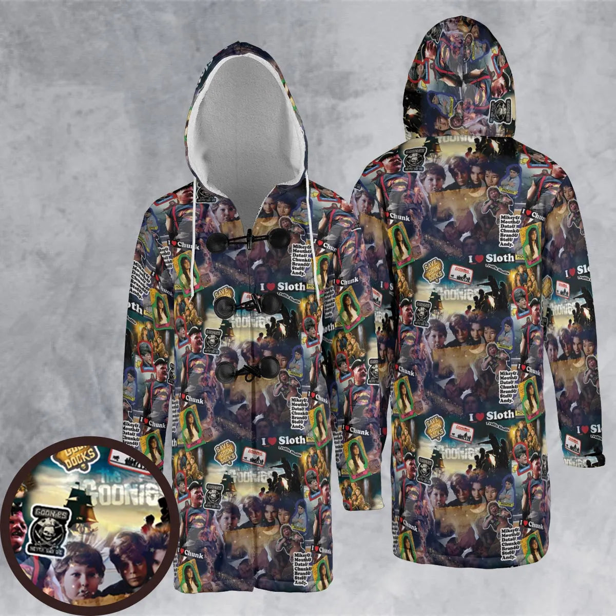 Hooded Cloak Coat - KYCRTCKB