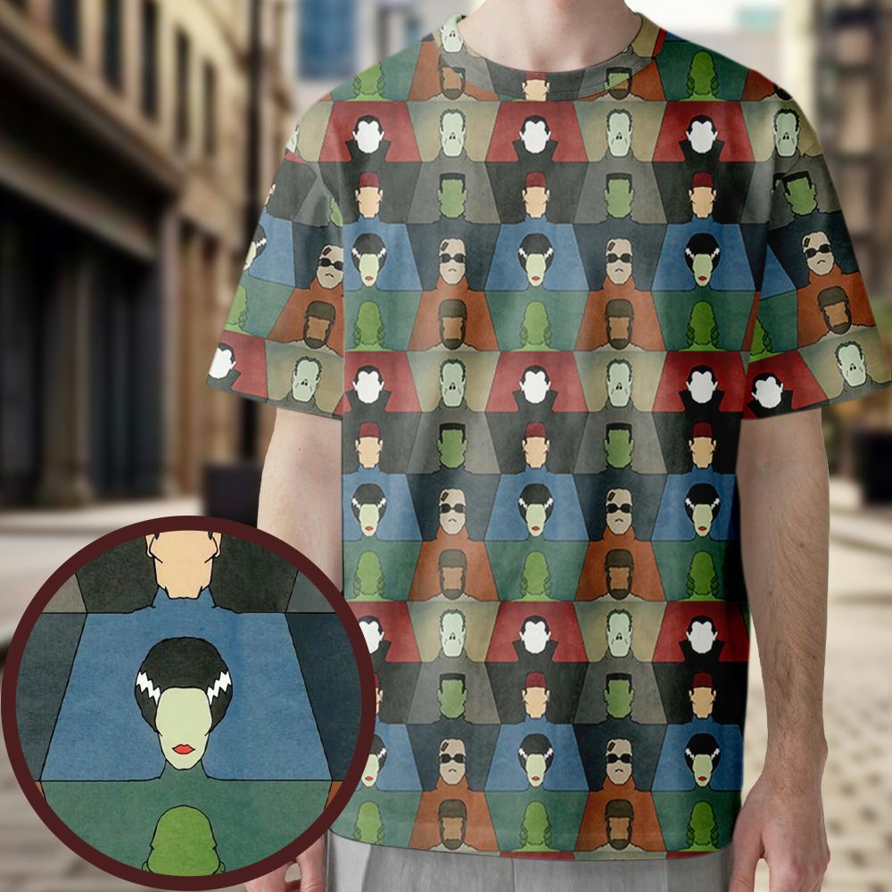 All-Over Print Unisex T-Shirt - CEM3J9J4 -  - 1