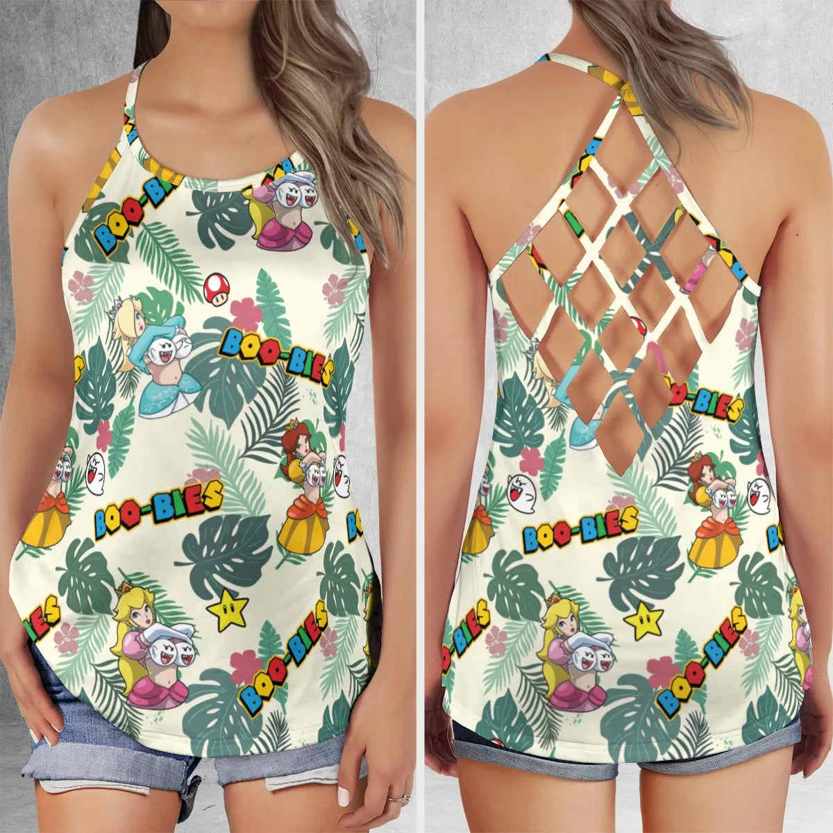 Criss Cross Tank Top - 9UZ27TCE