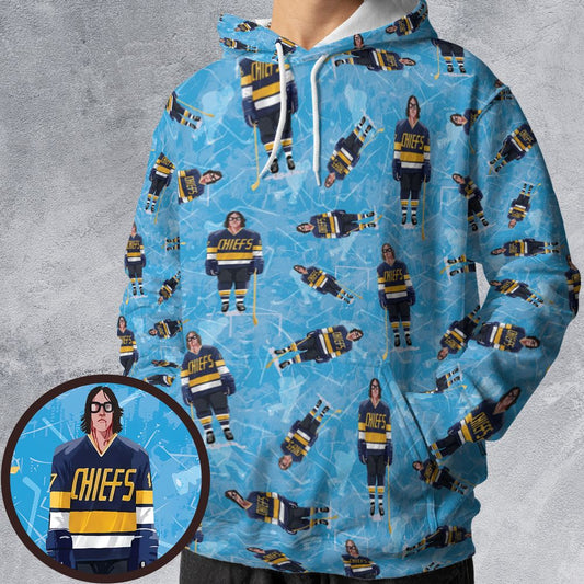 All-over Print Hoodie - 7WVAEZLG -  - 1