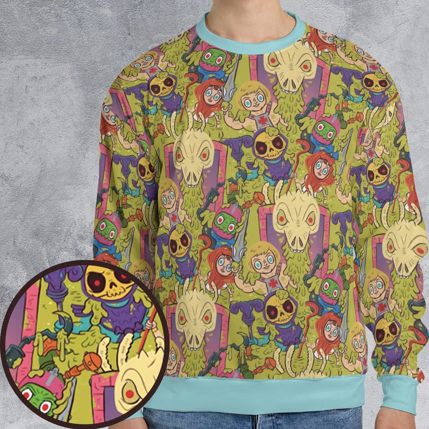 All-over Print Sweatshirt - 96JJHLX7