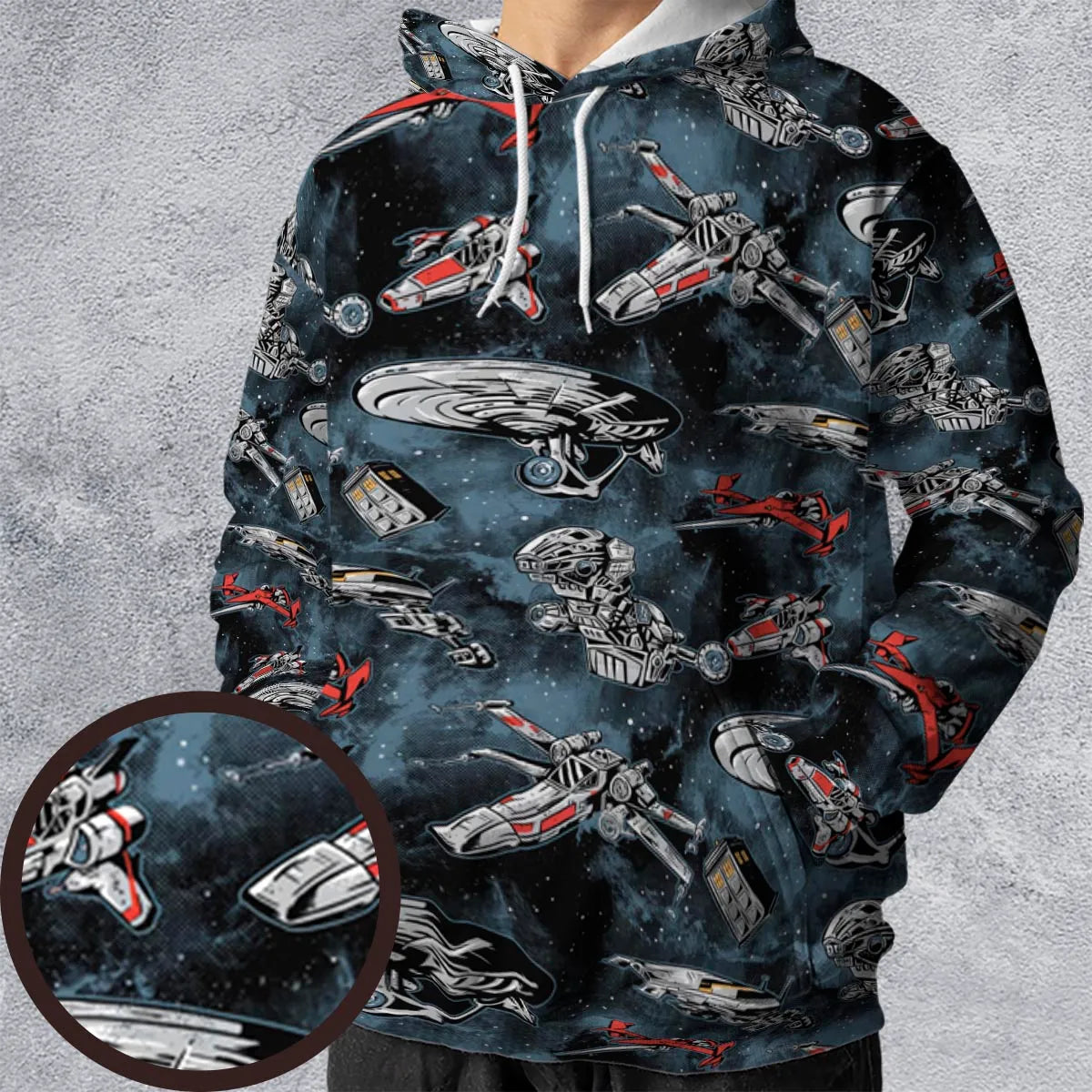 All-over Print Hoodie - E3SV9XUF