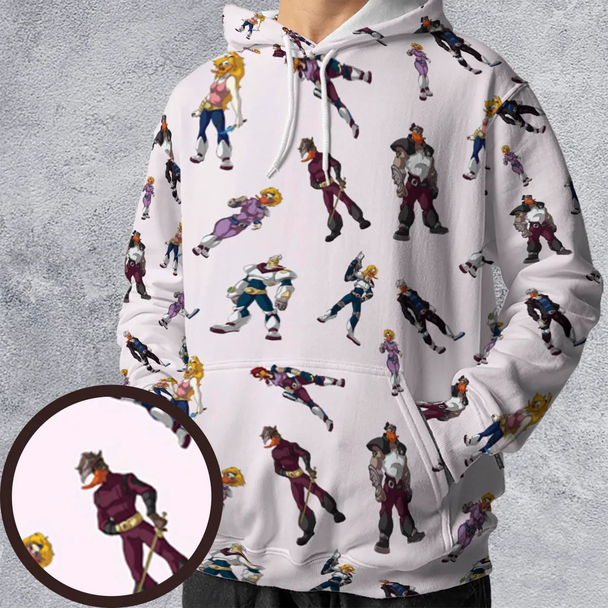 All-over Print Hoodie - LJRL88HS
