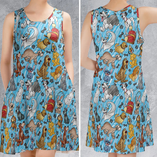 Sleeveless Dress - X8K8RQEQ