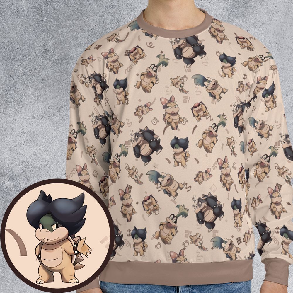 All-over Print Sweatshirt - 6ZBVN6J9 -  - 1