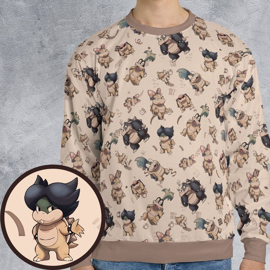 All-over Print Sweatshirt - 6ZBVN6J9 -  - 1